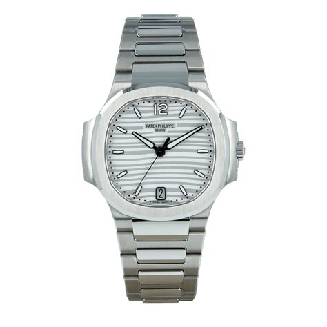 patek philippe silver|patek philippe nautilus ladies.